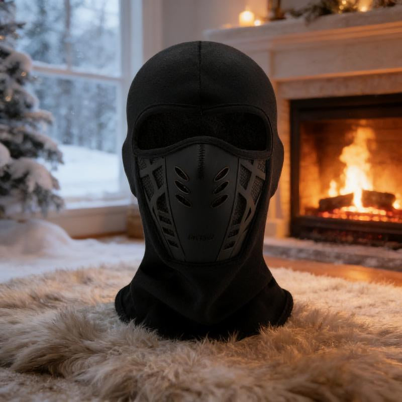 Stay Warm and Stylish with Our Lightweight Winter Windproof Full Face Balaclava - Perfect for Motorcycle Riding, Cycling, and Skiing!