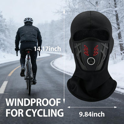 Stay Warm and Stylish with Our Lightweight Winter Windproof Full Face Balaclava - Perfect for Motorcycle Riding, Cycling, and Skiing!
