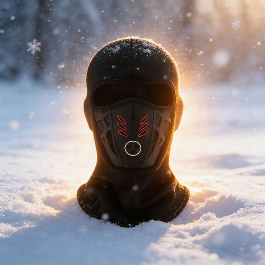 Stay Warm and Stylish with Our Lightweight Winter Windproof Full Face Balaclava - Perfect for Motorcycle Riding, Cycling, and Skiing!